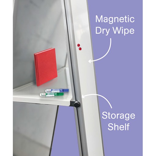 Alpha AD1 Mobile Porcelain Whiteboards