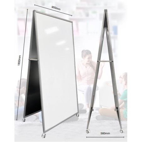 Alpha AD1 Mobile Porcelain Whiteboards