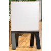 BUZZ Double Sided  Mobile Porcelain Whiteboard