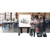 BUZZ Double Sided  Mobile Porcelain Whiteboard