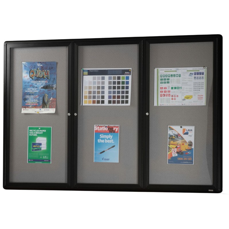 Be Noticed Hinged Door Notice Cases