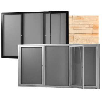 Be Noticed Hinged Door Notice Cases