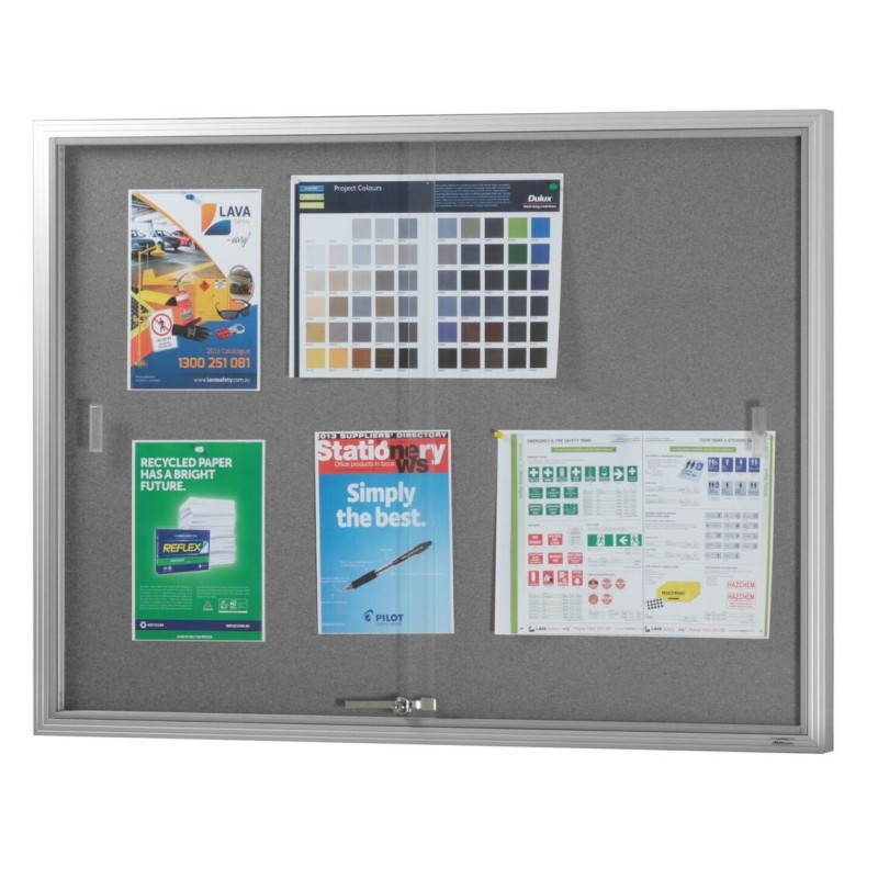 Be Noticed - Sliding Door Notice Cases