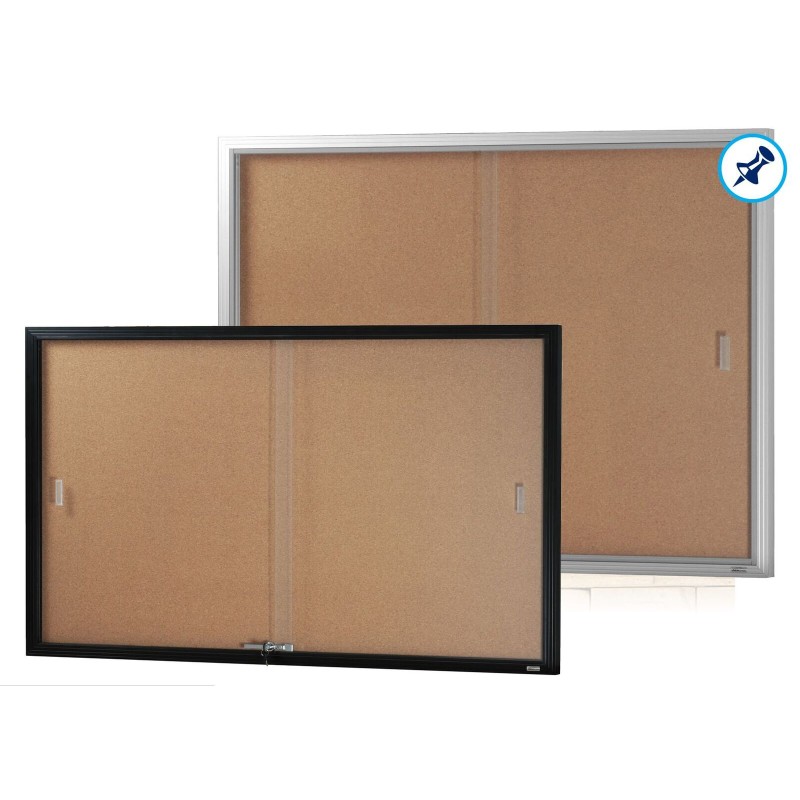 Be Noticed - Sliding Door Notice Cases