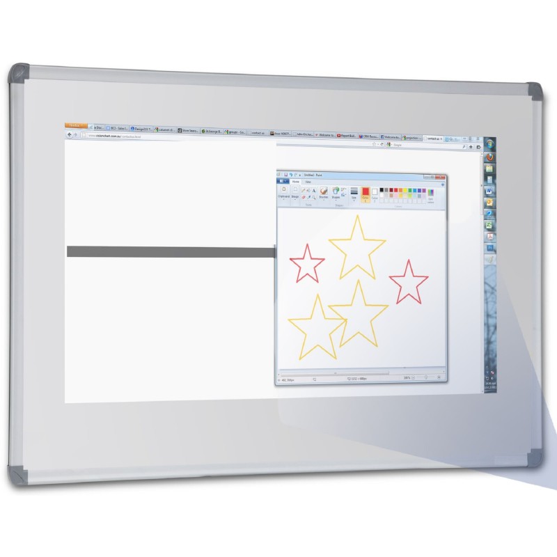 Porcelain Projection Whiteboards
