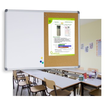 Combi Whiteboard and Corkboard