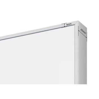 Slim 4mm Frame Magnetic Whiteboard