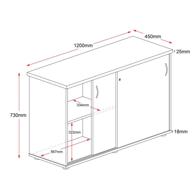 Rapid Span Credenza