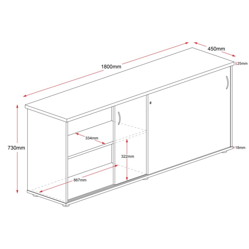 Rapid Span Credenza