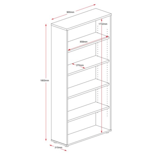 Rapid Span Bookcase