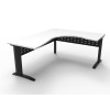 Deluxe Rapid Span Corner Workstation - Choice of Top and Choice of Bases