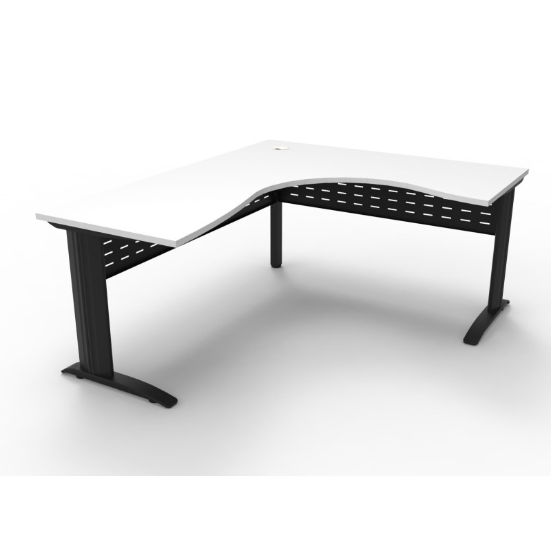 Deluxe Rapid Span Corner Workstation - Choice of Top and Choice of Bases