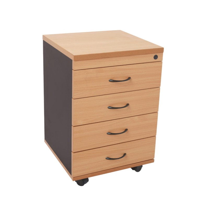 Rapid Worker Mobile Pedestal 4 Drawer