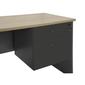 Rapid Worker Fixed 2 Drawer Pedestal