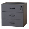 Rapid Worker Fixed 3 Drawer Pedestal