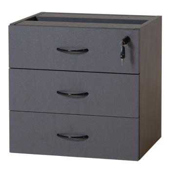 Rapid Worker Fixed 3 Drawer Pedestal