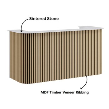 Audrey Reception Desk 2 SIZES AVAILABLE
