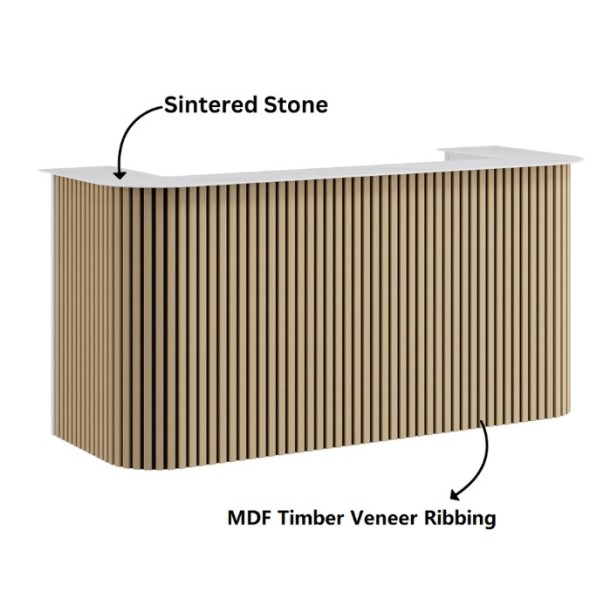 Audrey Reception Desk 2 SIZES AVAILABLE