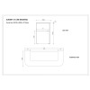 Audrey Reception Desk 2 SIZES AVAILABLE