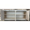 Counter Credenza Hinged Door Gloss White