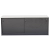 Reception Counter Buffet - Metallic Grey