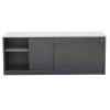 Reception Counter Buffet - Metallic Grey