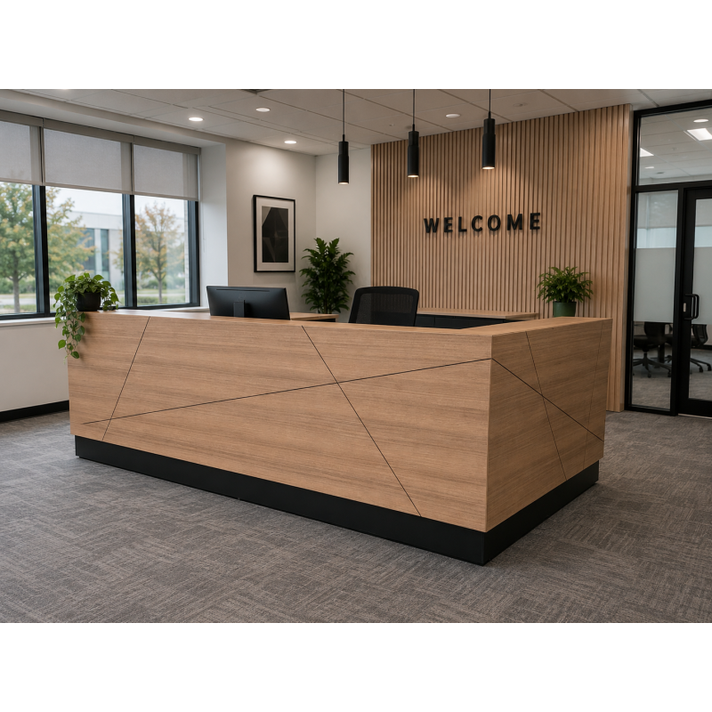 Axis Reception Desk HUGE CHOICE OF COLOURS & CUSTOM SIZES AVAILABLE