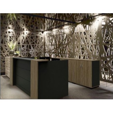 Apex Lite Reception Desk HUGE CHOICE OF COLOURS & CUSTOM SIZES AVAILABLE