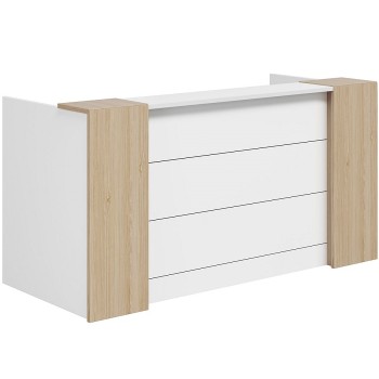 Apex Lite Reception Desk HUGE CHOICE OF COLOURS & CUSTOM SIZES AVAILABLE