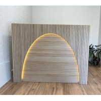 Custom Size Ava Reception Desk 1400mm Wide in Laminex Classic Oak Custom Size Ava Reception Desk 1400mm Wide in Laminex Classic Oak