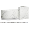 Cosmo Reception Desk CHOICE OF COLOURS & CUSTOM SIZES AVAILABLE