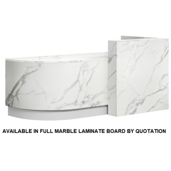 Cosmo Reception Desk CHOICE OF COLOURS & CUSTOM SIZES AVAILABLE