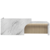 Crescent Mobility Reception Desk HUGE CHOICE OF COLOURS & CUSTOM SIZES AVAILABLE