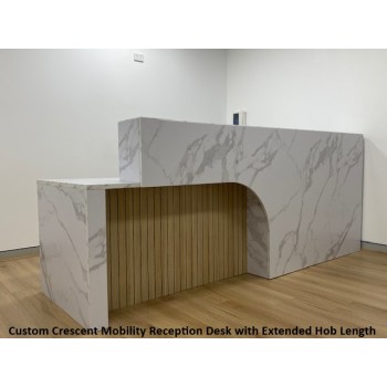 Crescent Mobility Reception Desk HUGE CHOICE OF COLOURS & CUSTOM SIZES AVAILABLE