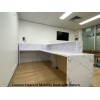 Crescent Mobility Reception Desk HUGE CHOICE OF COLOURS & CUSTOM SIZES AVAILABLE