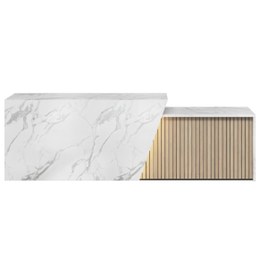 Dillon Reception Desk CHOICE OF COLOURS & CUSTOM SIZES AVAILABLE