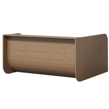Galaxy Reception Desk with Return HUGE CHOICE OF COLOURS & CUSTOM SIZES AVAILABLE
