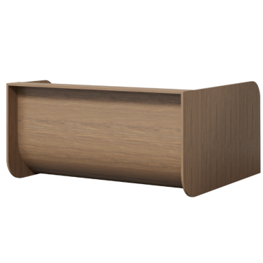Galaxy Reception Desk with Return HUGE CHOICE OF COLOURS & CUSTOM SIZES AVAILABLE