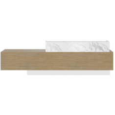 Jazz Marble Reception Desk HUGE CHOICE OF COLOURS & CUSTOM SIZES AVAILABLE