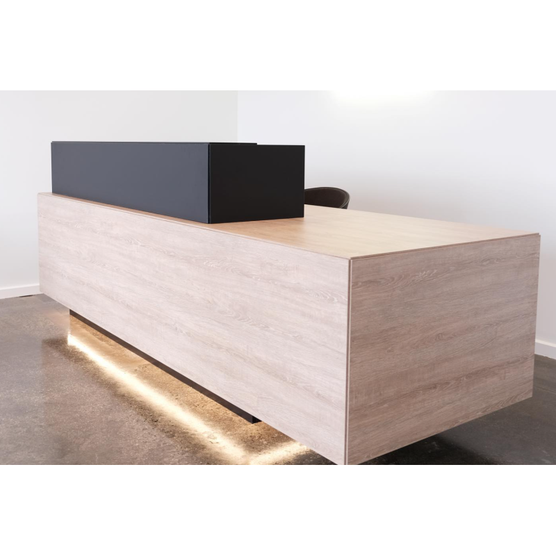 Jazz Marble Reception Desk HUGE CHOICE OF COLOURS & CUSTOM SIZES AVAILABLE