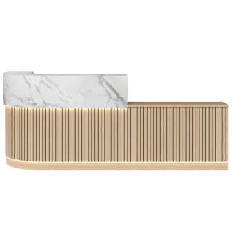 Jupiter Reception Desk CHOICE OF COLOURS & CUSTOM SIZES AVAILABLE  