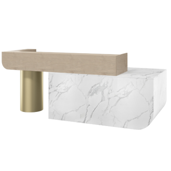 Lotus Reception Desk HUGE CHOICE OF COLOURS & CUSTOM SIZES AVAILABLE