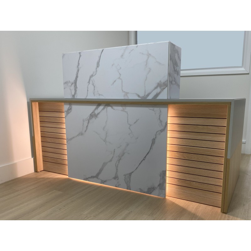 Maddox Reception Desk HUGE CHOICE OF COLOURS & CUSTOM SIZES AVAILABLE