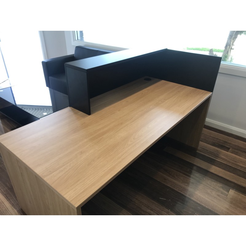 Mies Covet Marble Customisable Reception Desk HUGE CHOICE OF COLOURS & CUSTOM SIZES AVAILABLE