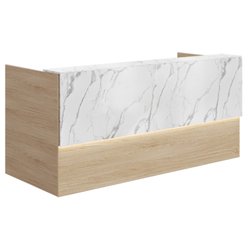 Mies Avalanche Marble Customisable Reception Desk HUGE CHOICE OF COLOURS & CUSTOM SIZES AVAILABLE