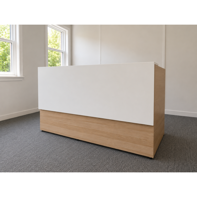 Mies Avalanche Customisable Reception Desk HUGE CHOICE OF COLOURS & CUSTOM SIZES AVAILABLE