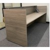 Mies Shadow Customisable Reception Desk HUGE CHOICE OF COLOURS & CUSTOM SIZES AVAILABLE