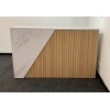 Mies Summit Marble/Inkline Customisable Reception Desk HUGE CHOICE OF COLOURS & CUSTOM SIZES AVAILABLE