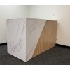 Mies Summit Marble/Inkline Customisable Reception Desk HUGE CHOICE OF COLOURS & CUSTOM SIZES AVAILABLE