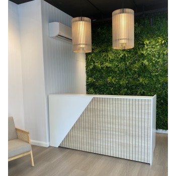 Mies Summit Customisable Reception Desk HUGE CHOICE OF COLOURS & CUSTOM SIZES AVAILABLE